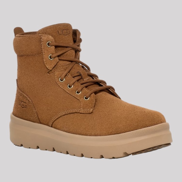 Men's UGG Burleigh WP Boot, Chestnut Suede. [1153750] - Picture 2 of 6